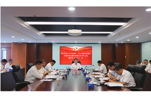 國藥集團(tuán)召開落實(shí)全面從嚴(yán)治黨要求、深入推進(jìn)巡視整改專題黨委會(huì)暨黨委理論學(xué)習(xí)中心組集體學(xué)習(xí)（擴(kuò)大）會(huì)
